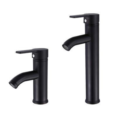 China Black Thermostatic Faucets Easy Installation Cold Water Mixer Tap Kitchen Faucet Hot Water Basin Mixer for sale