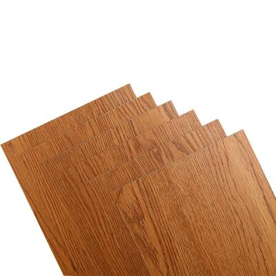 China Floor Tiles PVC Plank Waterproof Wear Resistant Anti-Skid Removeable Self Adhesive Vinyl Roll DIY Self Adhesive Vinyl Flooring for sale