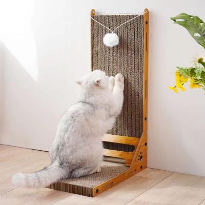 China Viable Cat Cardboard Organ Scraper Cat Bed Interactive Cat Toy Scratcher for sale