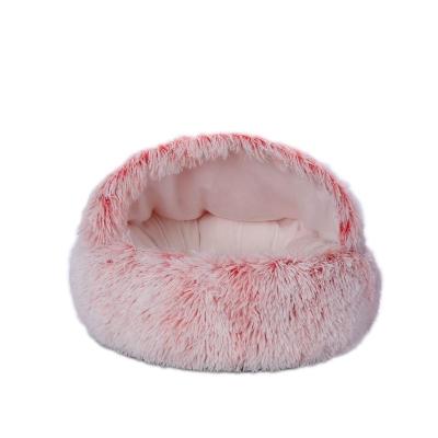 China Breathable Ultra Soft Cushion Fluffy Washable Plush Around Sofa Luxury Cat Bed Dog Eco Friendly Pet Beds for sale