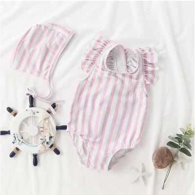 China Designer 2021 newborn one piece cheap professionally made QUICK DRY Baby Swimsuits for sale