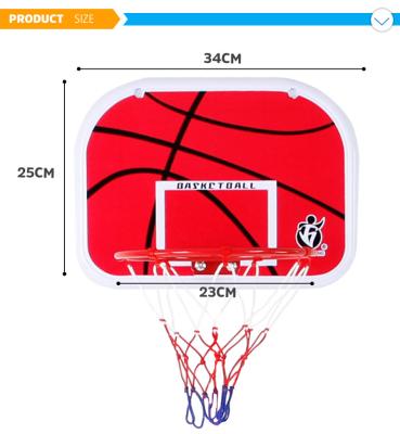 China Metal Kids Sports Mini Hanging Toys Basketball Hoop Kids Indoor And Outdoor Sports Play Basketball Board for sale