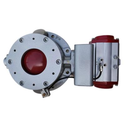 China Durable DN100 Industry Used High Quality Cast Iron Ash Medium Dome Pneumatic Valve with Factory Price and Technical Support Provided for sale