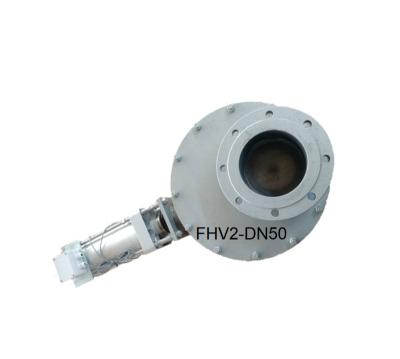 China Durable Pneumatic Disc Plates Type Gate Valve FHV2-DN50 for sale