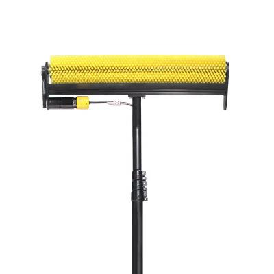 China SJB-02 Rod Cleaning Roller Brush Sustainable Solar Panel Cleaning Brush 3.5m 5.5m 7.5m for sale