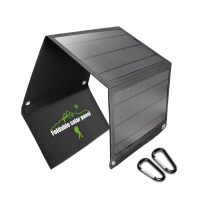 China Portable Collapsible Solar Powered Camping S40w Solar Panel System 18v Voltage Outlet for sale