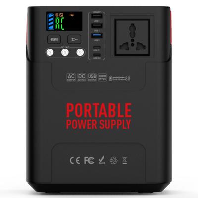 China Fast Charge Support High Performance 100w Solar Portable Generator 222wh Power Station for sale