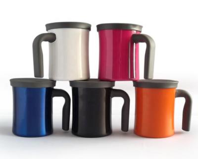 China Viable Wholesale Custom Logo Vacuum Flask Double Wall Stainless Steel Travel Mug for sale