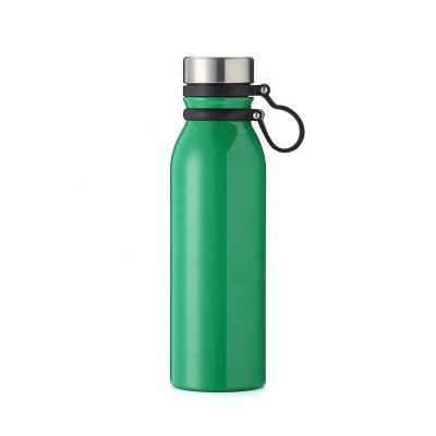 China Sustainable High Quantity Food Grade OEM Vacuum Flask Stainless Steel Stainless Steel Bottle With Silicone Handle for sale