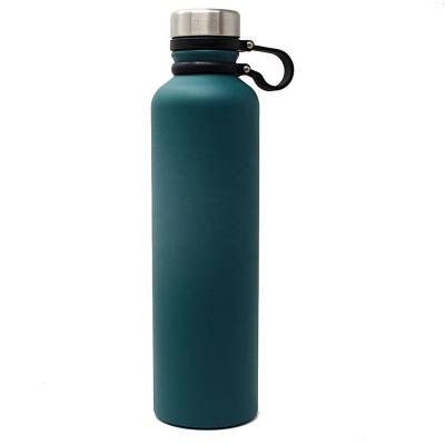 China Viable Wholesale Vacuum Flask Stainless Steel Thermos Hot And Cold Water Bottle With Silicone Handle for sale