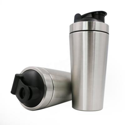 China 700ml Sports Fitness Shaker Single Wall Stainless Steel Viable Hot Selling Water Bottle for sale