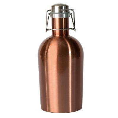 China Sustainable Wholesale Double Wall Insulated 64zo Stainless Steel Thermos Vacuum Flask Wine Glass Water Bottle for sale