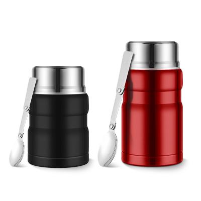 China Sustainable Vacuum 304 Stainless Steel Thermal Insulated Thermos Keep Food Lunch Storage Box Hot 24 Hours for sale