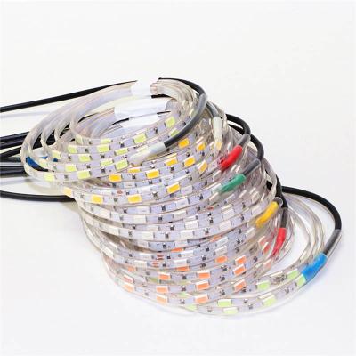 China Residential 5630 DC12V IP67 Waterproof PCB Diode Strip SMD5630/5730 LED Flexible Strip Light IP67 Pink Yellow White/Black 60Leds/m LED Tube for sale