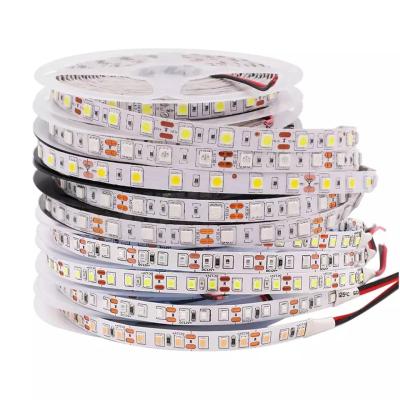 China DC24V LED Residential 5050 LED Strip Light Flexible Warm White RGB RGBW LED Waterproof Strip 60LEDs/m 5m/lot for sale