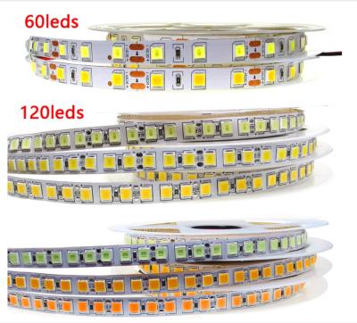 China DC12/24V 5054 LED Flexible LED Strip Light IP65 Residential Waterproof Tape 120leds/m 60leds/m High Brightness Led Strip SMD 5054 Warm White for sale