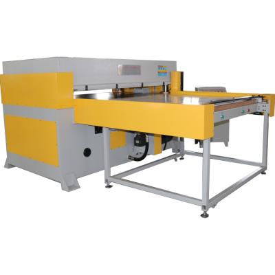 China Clothing Hydraulic Press Single Side Feeding Die Cutting Machine for sale