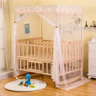 China 2021 Durable+adjustable Manufacturer Sale Adjustable Wood Double Baby Cribs For Twins And Baby Crib With Changing Table for sale