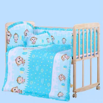 China Eco-friendly materials factory directly supply wooden baby - doll furniture baby crib sales for sale