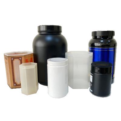 China Medicine Black Plastic Cylinder Plastic Bucket Box for sale