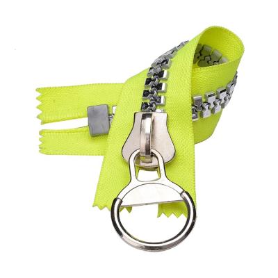 China No. YAB plastic zipper. 8 End Zipper-Closed Resin Plastic Eco-Friendly Green Sustainable For Garment And Home Textile for sale