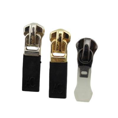 China YAB Rectangle Shape Metal Zipper Slider Nickel Free Wholesale Direct Small Size Eco - Friendly Puller for sale