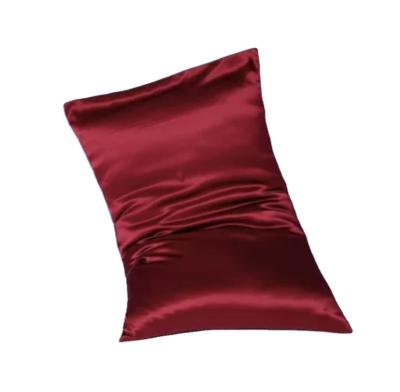 China Real silk pillowcase cover zipper pillow case high quality 100% natural silk anti-static for hair and skin for sale