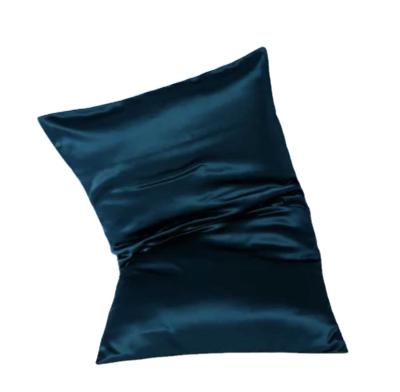 China Custom Size Anti-static Popular Silk Satin Pillowcase Satin Pillow Cover With Gift Box for sale