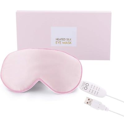 China Custom Silk Luxury Gold Private Label Eye Mask Anti Pill Anti Pill Silk Sleeping Mask for sale