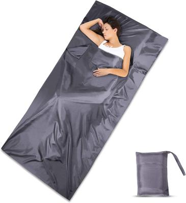 China Envelope Type Sleeping Bag Liner For Travel Outdoor Silk Sleeping Bags for sale