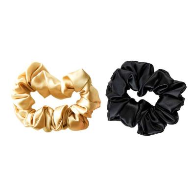 China Fashion fantastic hair accessories in fashionable colors silk hair scrunchies for sale