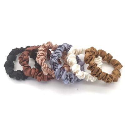 China Silk Best Seller Personlized 100% Natural Silk Hair Scrunchies Silk Hair Rope for sale