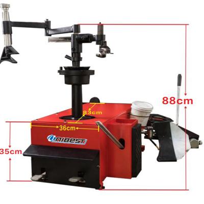 China Wholesale Good Quality Manual Perssional Truck Tire 380V R17.5 Portable Dump Tire Changer 100cmx50cmx60cm for sale