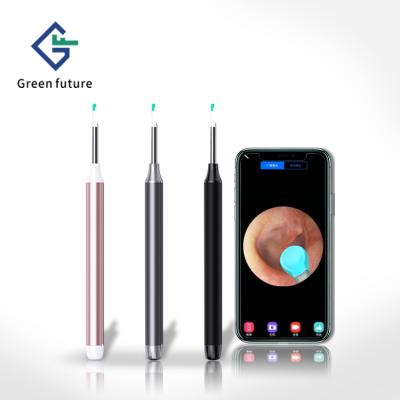 China Camera GF Portable Video Otoscope Ear Endoscope Digital Ear Cleaner Cleaning Kit Ear Wax Remover for sale