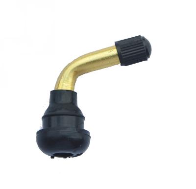 China Motorcycle 90 Degree Bent Valve Stem Motorcycle Scooter ATV Bike GY6 50CC BIKE 150CC PVR70 Brass for sale