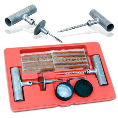 China 35 Pieces Steel Tire Repair Tool Kit W/Case Socket Patch for sale