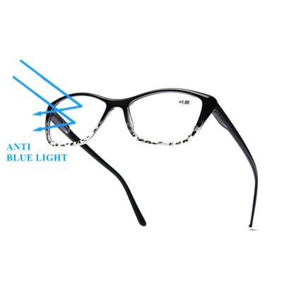 China Blue Light Women 2021 Thin Men Fashion Reading Glasses Anti Blocking Presbyopic Glasses M8126 VIFF Glass Computer Wholesale for sale