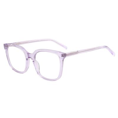 China High Quality Square Acetate Blue Blocking Optical Glasses Computer Glass Frame Men Women 2021 Anti Blue Light Blocking Glasses MRG003 Wholesale for sale