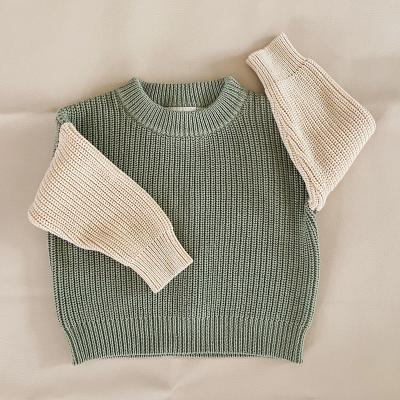 China Anti-wrinkle 100% Organic Cotton Knit Jumper For Baby And Kid for sale