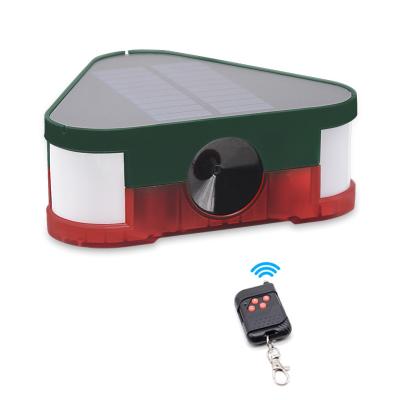 China Wild Solar Animals Pig/Eagle/Wolf/Bear/Mouse Motion Sensor Drive Sensor Noisy Outdoor Waterproof Super Viable Solar Outdoor Viable Alarm for sale