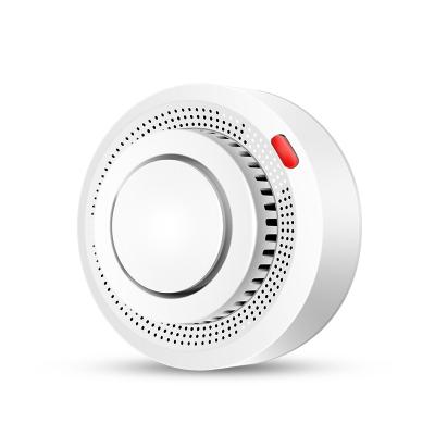 China Smart rf wireless graffiti smoke detector remote control/ZigBee/WiFi independent smoke detector for sale