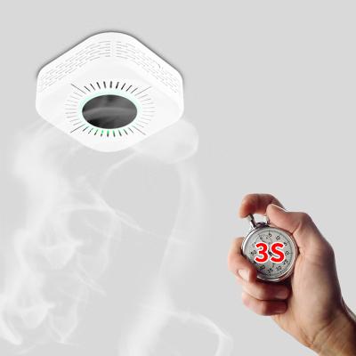 China Tamper Alarm Tuya Smoke Detector RF433 Smart Wireless Smoke Detector Smoke and Carbon Monoxide Compound Alarm / Home Fire Safety System for sale