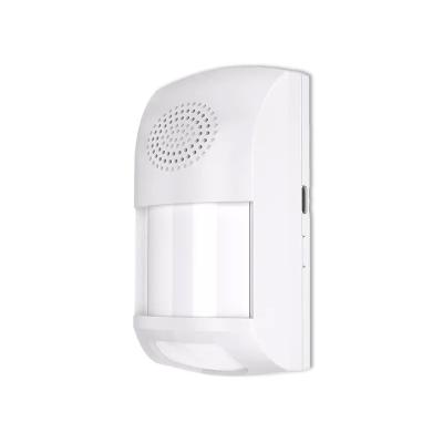 China Tuya 433MHZ PIR Motion Sensor Desktop Pet-Friendly Smart Wireless Alarm Motion Sensor Infrared Detector for sale