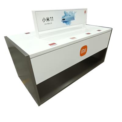 China All kinds of shop phone display stand mobile phone display table factory made showcase for sale