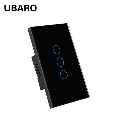 China Finger Recognition Life Smart APP Voice Control TUYA Smart Home Wifi Remote Control Handless Switch Anytime Anywhere Dual for sale