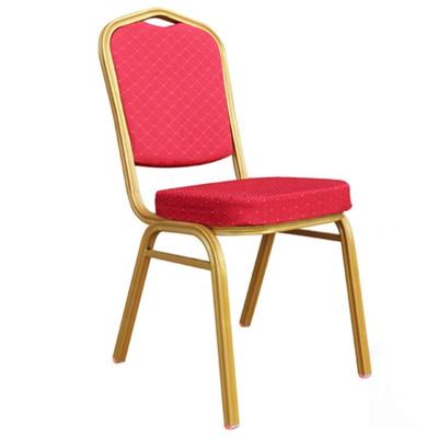 China Modern Wholesale Cheap Price Canvas Cover Metal Frame Banquet Chair for sale