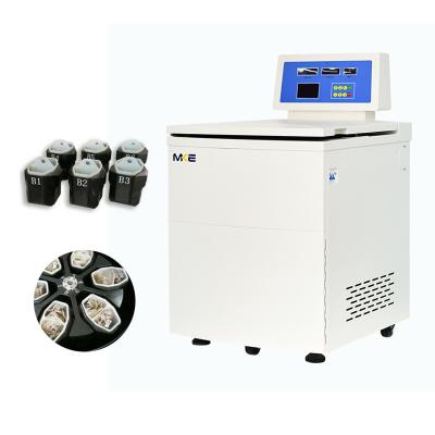 Κίνα 6000rpm 6*1200ml Floor Standing Blood Centrifuge for Blood Bag Rcf 6880 xg LED Display προς πώληση