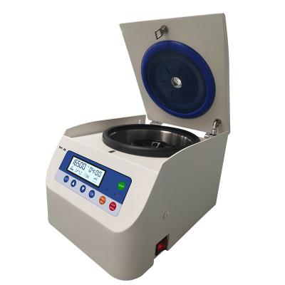 China 24 Holes 1.5ml/2ml Lab High-Speed Centrifuge Micro Benchtop Type 1-16500 rpm Adjustable for sale