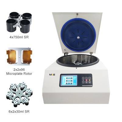 China Support 52 Hole 15ml/10ml Tubes Laboratory Centrifuge For Medical Hospital Use With Microplate Rotor for sale