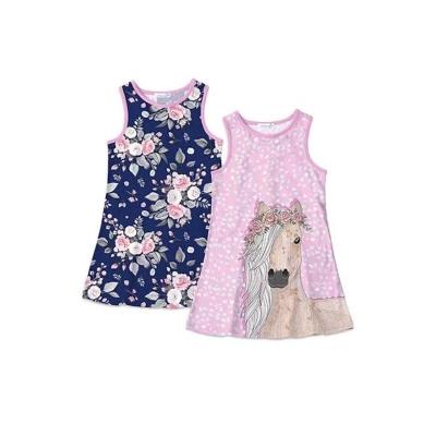 China 2022 New Design Cheap Wholesale New Summer Anti-Static Girls Dress Baby Sleeveless Dresses for sale